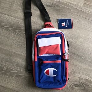 Champion Color Block Single Strap Cropsbody
